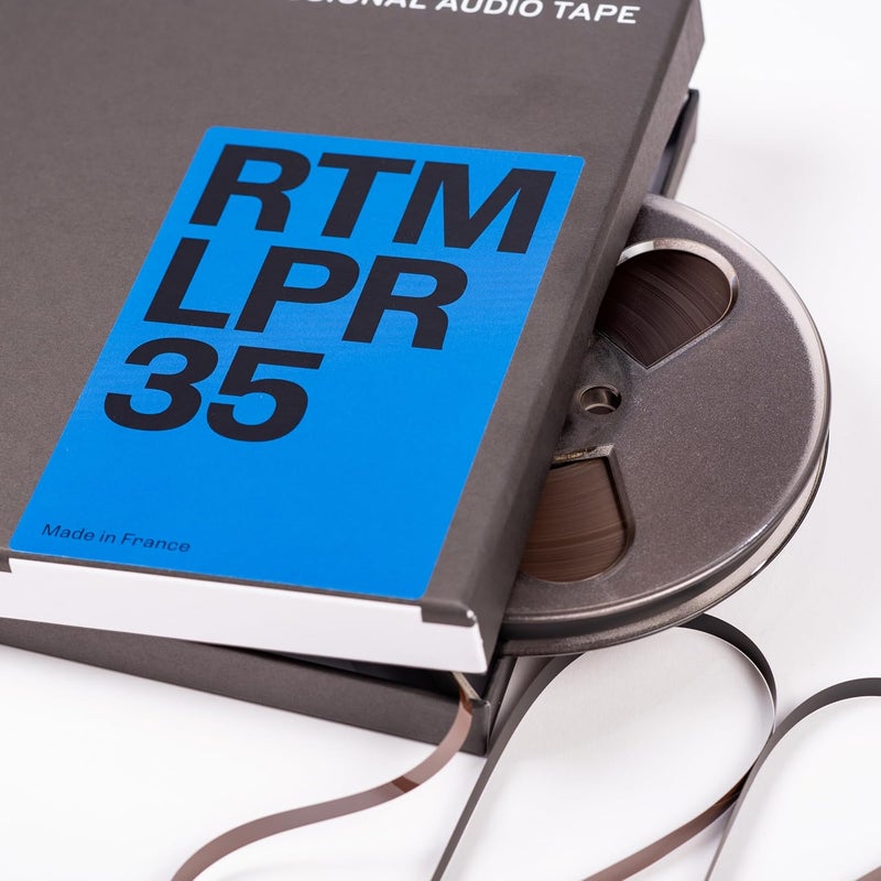 RTM Industries RTM Long Play Recording LPR 35 ¼ inch - Reel to Reel Magnetic Tape for Audio Recording - 885 ft Trident Plastic Reel - 5 inch Diameter - Image 2